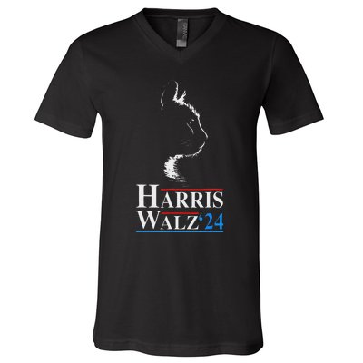 Harris Waltz 2024 Election Kamala Harris Tim Waltz 2024 V-Neck T-Shirt