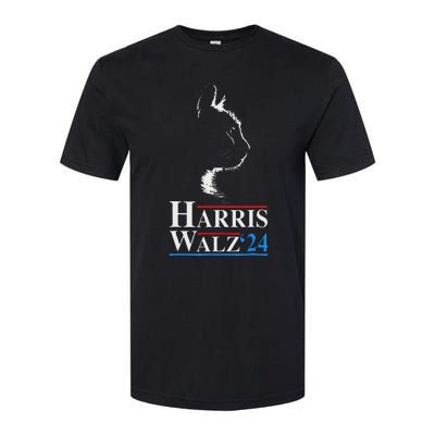 Harris Waltz 2024 Election Kamala Harris Tim Waltz 2024 Softstyle CVC T-Shirt