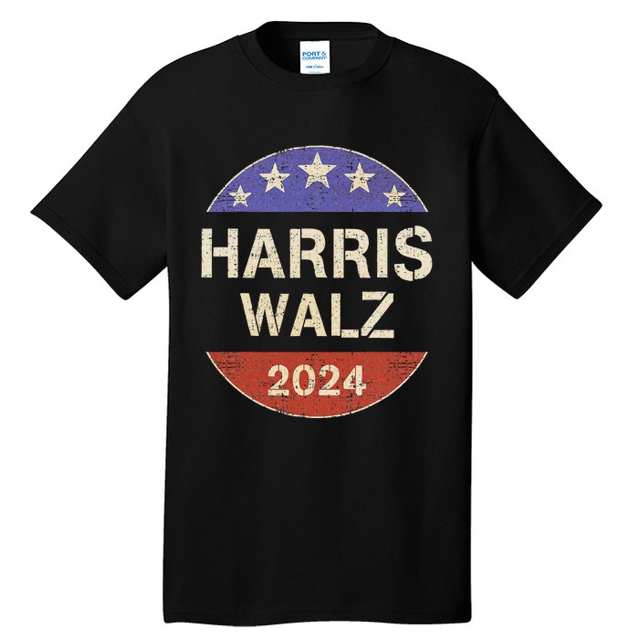 Harris Waltz 2024 Election Kamala Harris Tim Waltz 2024 Tall T-Shirt