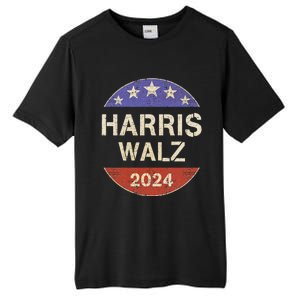 Harris Waltz 2024 Election Kamala Harris Tim Waltz 2024 Tall Fusion ChromaSoft Performance T-Shirt