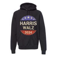 Harris Waltz 2024 Election Kamala Harris Tim Waltz 2024 Premium Hoodie