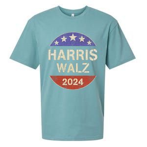 Harris Waltz 2024 Election Kamala Harris Tim Waltz 2024 Sueded Cloud Jersey T-Shirt