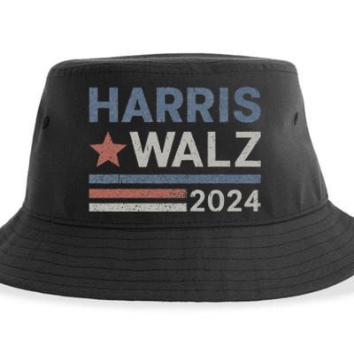 Harris Waltz 2024 Election Kamala Harris Tim Waltz 2024 Sustainable Bucket Hat