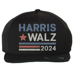 Harris Waltz 2024 Election Kamala Harris Tim Waltz 2024 Wool Snapback Cap