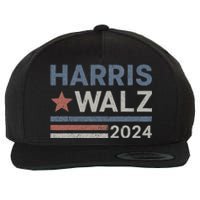 Harris Waltz 2024 Election Kamala Harris Tim Waltz 2024 Wool Snapback Cap