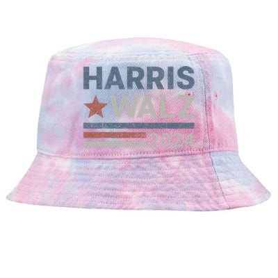 Harris Waltz 2024 Election Kamala Harris Tim Waltz 2024 Tie-Dyed Bucket Hat