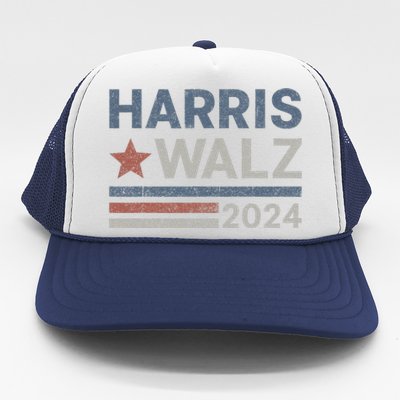 Harris Waltz 2024 Election Kamala Harris Tim Waltz 2024 Trucker Hat