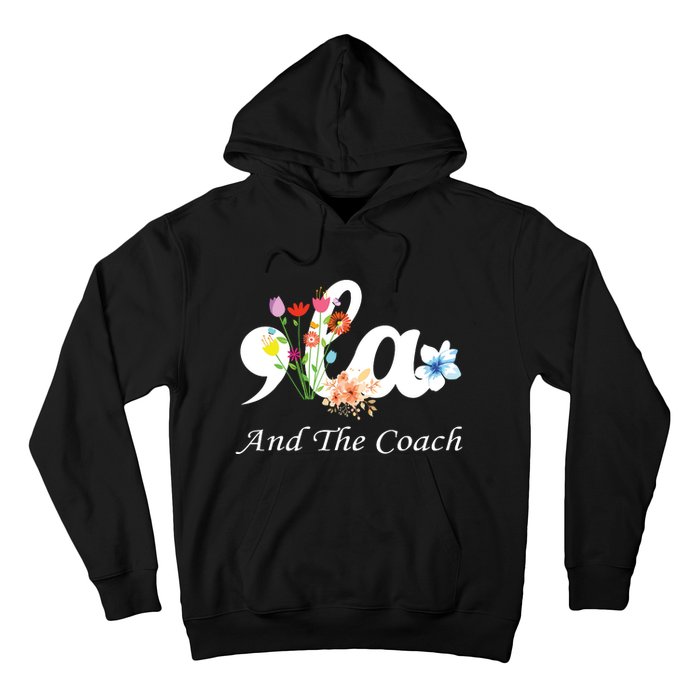 Harris Walz 2024 Comma La And The Coach Hoodie