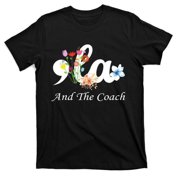 Harris Walz 2024 Comma La And The Coach T-Shirt