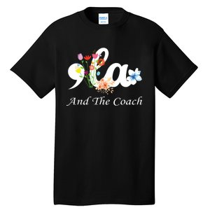 Harris Walz 2024 Comma La And The Coach Tall T-Shirt