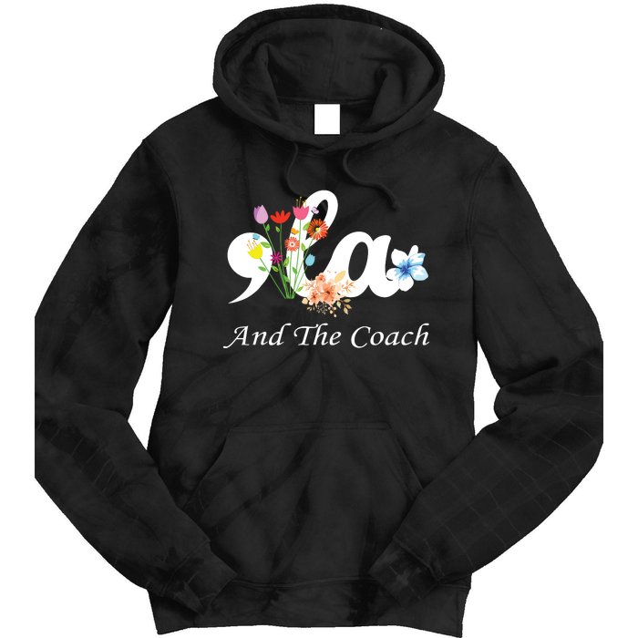 Harris Walz 2024 Comma La And The Coach Tie Dye Hoodie