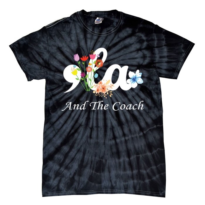 Harris Walz 2024 Comma La And The Coach Tie-Dye T-Shirt