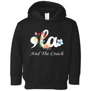 Harris Walz 2024 Comma La And The Coach Toddler Hoodie