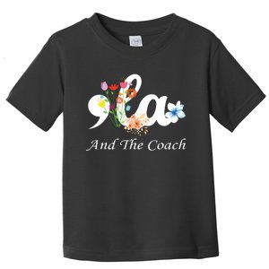 Harris Walz 2024 Comma La And The Coach Toddler T-Shirt