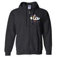 Harris Walz 2024 Comma La And The Coach Full Zip Hoodie