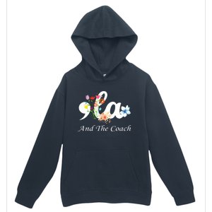 Harris Walz 2024 Comma La And The Coach Urban Pullover Hoodie