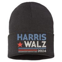 Harris Waltz 2024 Election Kamala Harris Tim Waltz 2024 Sustainable Knit Beanie