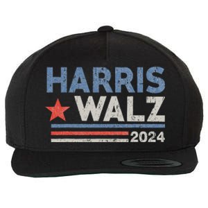 Harris Waltz 2024 Election Kamala Harris Tim Waltz 2024 Wool Snapback Cap