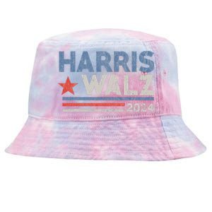 Harris Waltz 2024 Election Kamala Harris Tim Waltz 2024 Tie-Dyed Bucket Hat