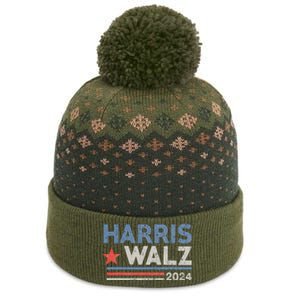 Harris Waltz 2024 Election Kamala Harris Tim Waltz 2024 The Baniff Cuffed Pom Beanie