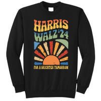 Harris Waltz 2024 For A Brighter Tomorrow Boho Aesthetic Sweatshirt