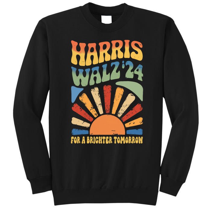 Harris Waltz 2024 For A Brighter Tomorrow Boho Aesthetic Sweatshirt