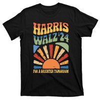 Harris Waltz 2024 For A Brighter Tomorrow Boho Aesthetic T-Shirt