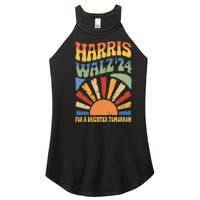 Harris Waltz 2024 For A Brighter Tomorrow Boho Aesthetic Women’s Perfect Tri Rocker Tank