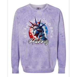 Harris Waltz 2024 Election Kamala Harris Tim Waltz 2024 Colorblast Crewneck Sweatshirt