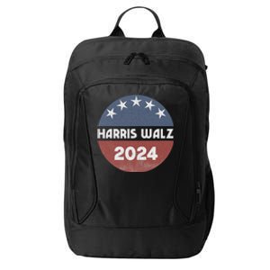 Harris Walz 2024 Kamala Harris 2024 Tim Walz 2024 Usa Flag City Backpack