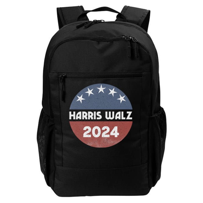 Harris Walz 2024 Kamala Harris 2024 Tim Walz 2024 Usa Flag Daily Commute Backpack