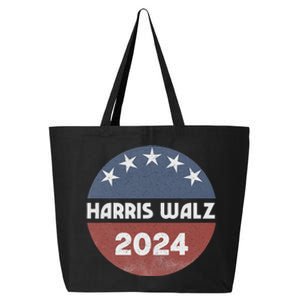 Harris Walz 2024 Kamala Harris 2024 Tim Walz 2024 Usa Flag 25L Jumbo Tote