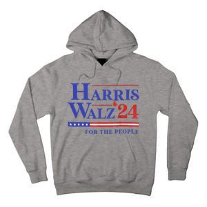 Harris Waltz 2024 For The People Cat Lady Kamala Harris Tall Hoodie