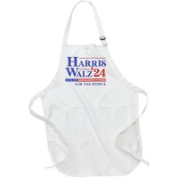 Harris Waltz 2024 For The People Cat Lady Kamala Harris Full-Length Apron With Pockets