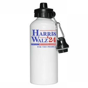 Harris Waltz 2024 For The People Cat Lady Kamala Harris Aluminum Water Bottle