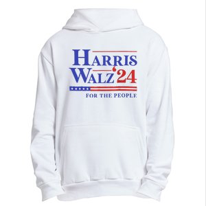 Harris Waltz 2024 For The People Cat Lady Kamala Harris Urban Pullover Hoodie