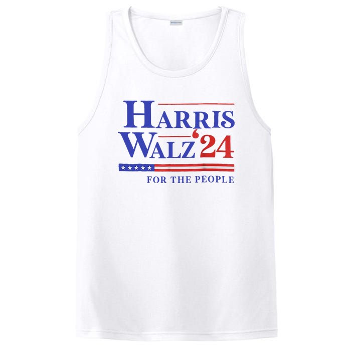 Harris Waltz 2024 For The People Cat Lady Kamala Harris PosiCharge Competitor Tank