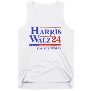 Harris Waltz 2024 For The People Cat Lady Kamala Harris Tank Top