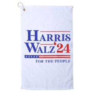 Harris Waltz 2024 For The People Cat Lady Kamala Harris Platinum Collection Golf Towel