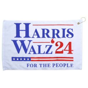 Harris Waltz 2024 For The People Cat Lady Kamala Harris Grommeted Golf Towel