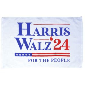 Harris Waltz 2024 For The People Cat Lady Kamala Harris Microfiber Hand Towel