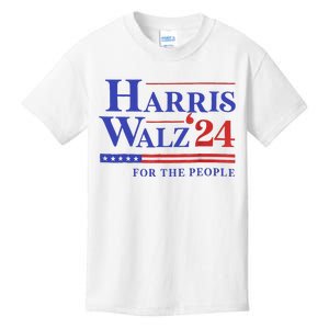 Harris Waltz 2024 For The People Cat Lady Kamala Harris Kids T-Shirt