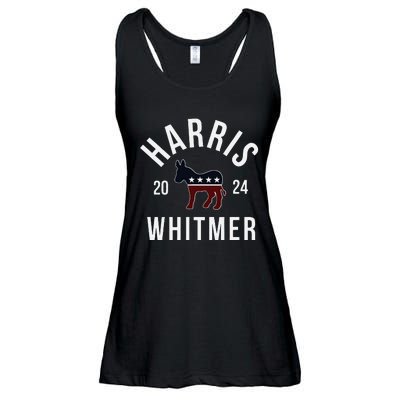 Harris Whitmer 2024 Vote Kamala Harris Gretchen Whitmer 24 Ladies Essential Flowy Tank