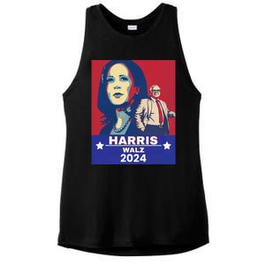 Harris Waltz 2024 Election President Kamala Harris Tim Waltz Ladies PosiCharge Tri-Blend Wicking Tank