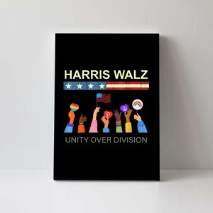 Harris Waltz 2024 Unity Over Division Canvas