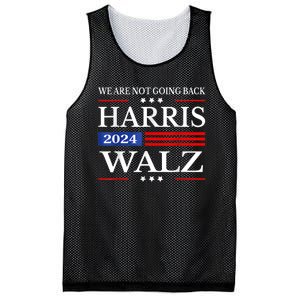 Harris Waltz 2024 Were Not Going Back Kamala Harris 2024 Mesh Reversible Basketball Jersey Tank