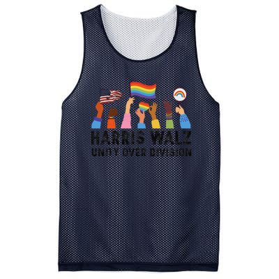 Harris Waltz 2024 Unity Over Division Mesh Reversible Basketball Jersey Tank