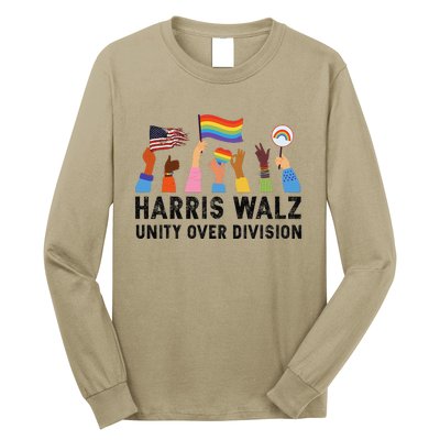 Harris Waltz 2024 Unity Over Division Long Sleeve Shirt