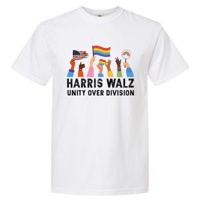 Harris Waltz 2024 Unity Over Division Garment-Dyed Heavyweight T-Shirt