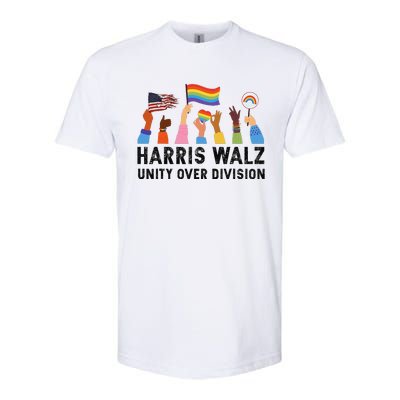 Harris Waltz 2024 Unity Over Division Softstyle CVC T-Shirt